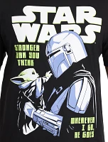 Star Wars Mandalorian Pulp Cover Graphic Tee