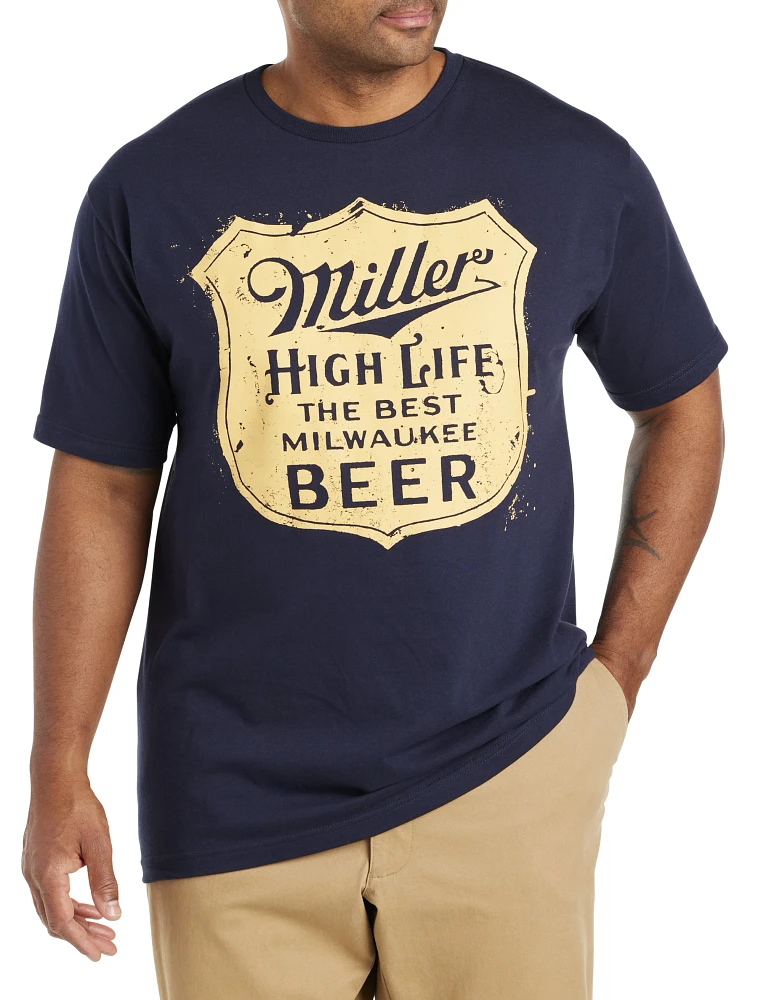 Miller High Life Beer Graphic Tee