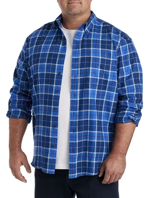 Plaid Flannel Sport Shirt