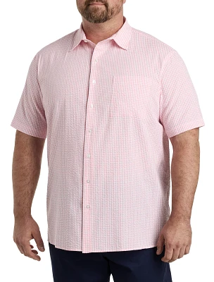 Gingham Seersucker Sport Shirt