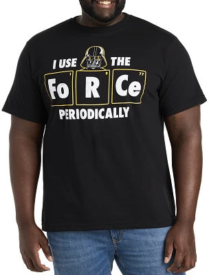 I Use The Force Periodically Star Wars Graphic Tee