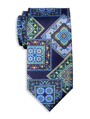 Patchwork Geometric Tie