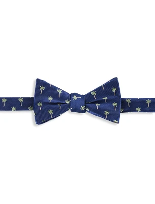 Palm tree Print Bow Tie