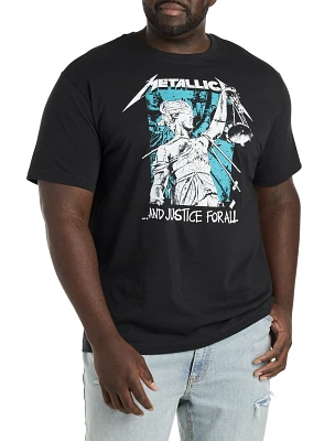 Metallica and Justice For All Graphic Tee