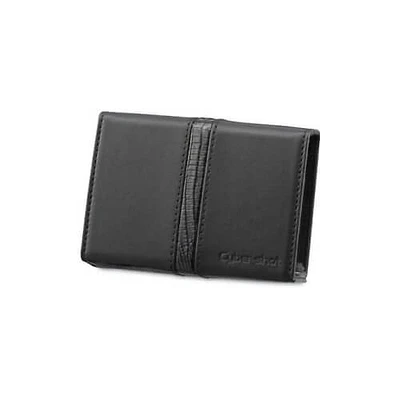 Sony LCJ-THCB Leather Carrying Case with Stylus (Black) - OPEN BOX LCJTHCB | Electronic Express