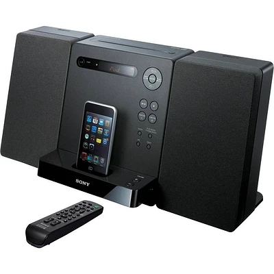 Sony CMTLX20I Ultra Compact iPod Dock HiFi Micro System OPEN BOX CMTLX20 | Electronic Express