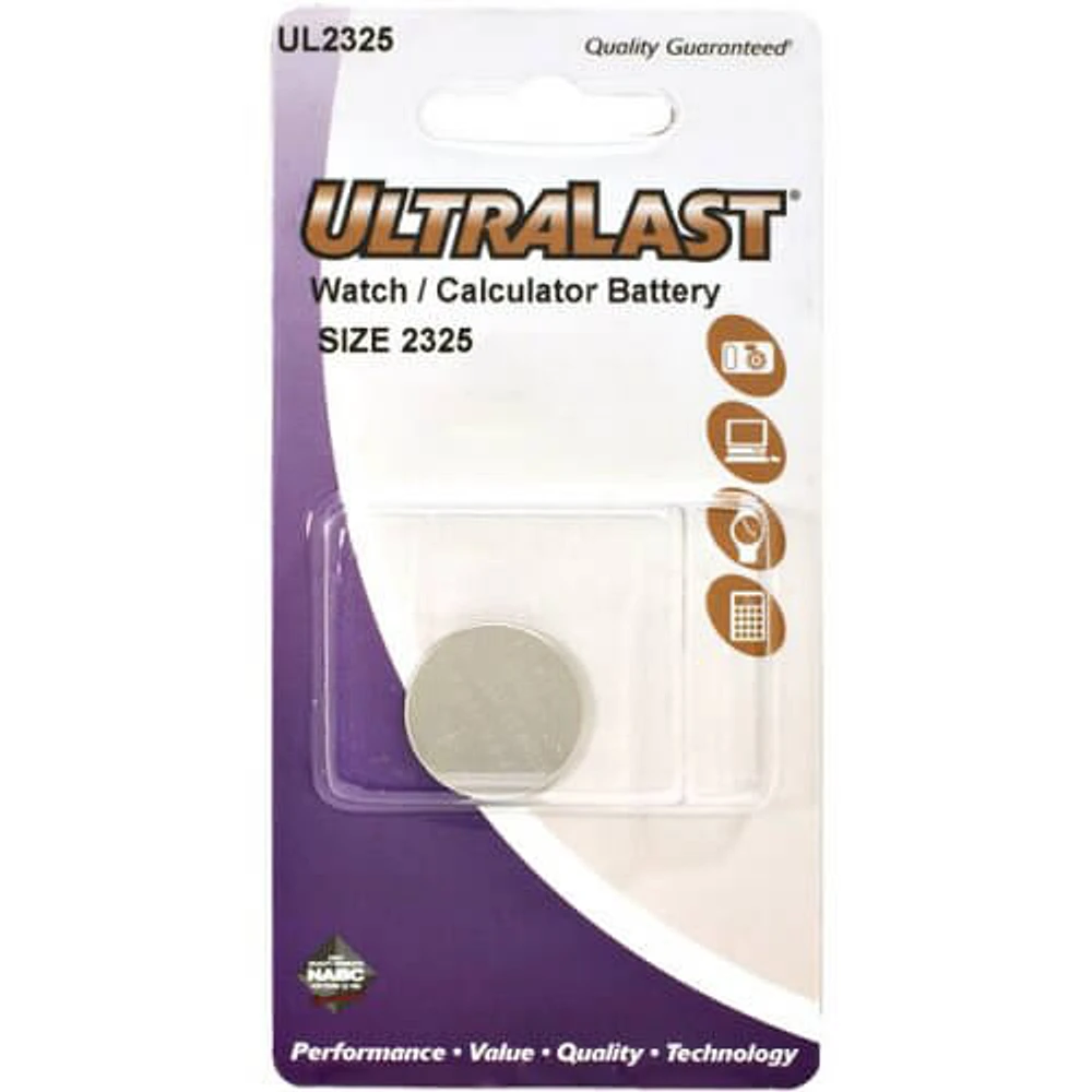 Ultralast UL-2325 Replacement Watch Battery UL2325 | Electronic Express