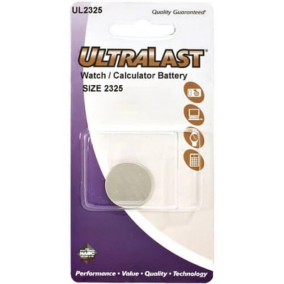 Ultralast UL-2325 Replacement Watch Battery UL2325 | Electronic Express