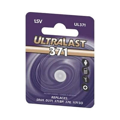 Ultralast UL-371 Watch Battery UL371 | Electronic Express