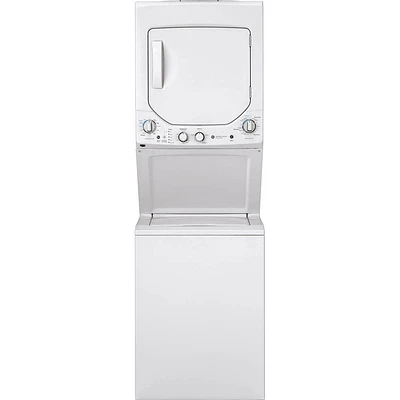 GE GUD24ESSMWW 24 inch Stacked Washer and Dryer | Electronic Express