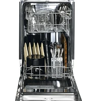 GE Profile PDW1800KWW White Profile Series 18 in. Built-In Dishwasher | Electronic Express