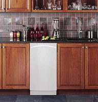 GE Profile PDW1800KWW White Profile Series 18 in. Built-In Dishwasher | Electronic Express