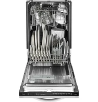 Haier QDT125SSKSS Stainless Steel 18 in. Built-In Dishwasher | Electronic Express