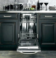 GE Profile PDW1860KSS Stainless Steel Profile Series 18 in. Built-In Dishwasher | Electronic Express