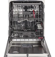 GE Profile PDT855SFLDS Black Slate Profile Series Stainless Steel Interior Dishwasher with Hidden Controls | Electronic Express