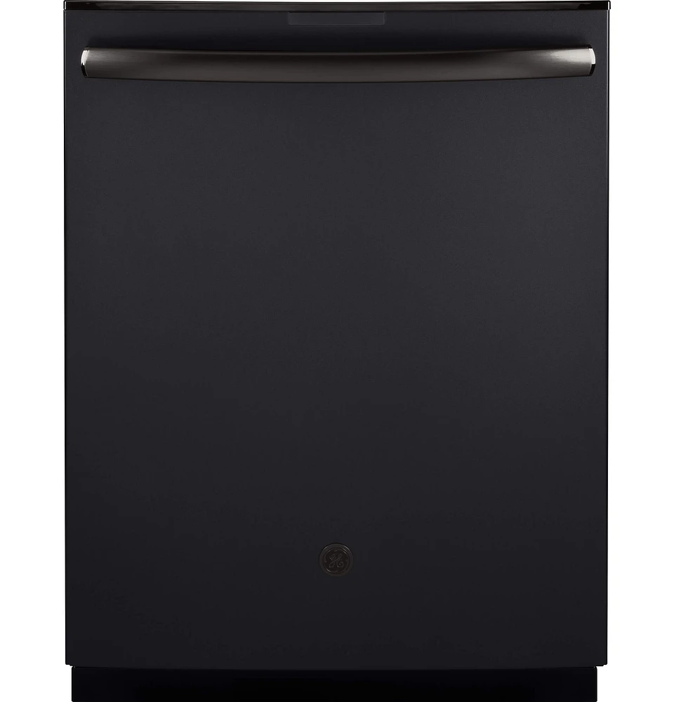 GE Profile PDT855SFLDS Black Slate Profile Series Stainless Steel Interior Dishwasher with Hidden Controls | Electronic Express