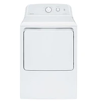 Hotpoint 6.2 Cu. Ft. White Gas Dryer | Electronic Express