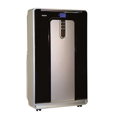 Haier HPND14XHT Portable Air Conditioner with Heat - Dual Hose | Electronic Express