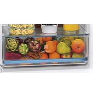 Haier HRB15N3BGS 15 cu.ft. Bottom Freezer Refrigerator | Electronic Express