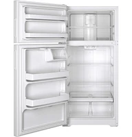 Hotpoint HPS15BTHLWW 15 cu.ft. Top Freezer Refrigerator | Electronic Express