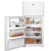 Hotpoint HPS15BTHLWW 15 cu.ft. Top Freezer Refrigerator | Electronic Express