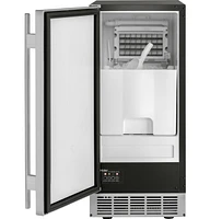 Haier HI50IB20SS 15 in. Stainless Built-In Ice Maker | Electronic Express