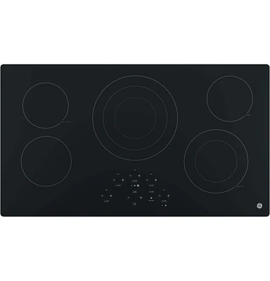 GE JP5036DJBB 36 inch 5 Burner Electric Cooktop | Electronic Express