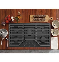 GE 36 Inch 5 Burner Gas Cooktop | Electronic Express