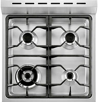 Haier HCR2250ADS Stainless 24 in. 2.0 Cu. Ft. Dual-Fuel Free-Standing Range | Electronic Express