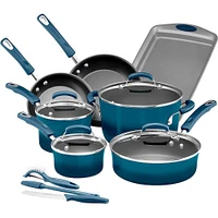 Rachael Ray 17629 14-Piece Cookware Set | Electronic Express