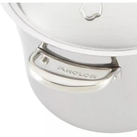 Anolon 77709 Nouvelle Stainless 11-Piece Cookware Set | Electronic Express