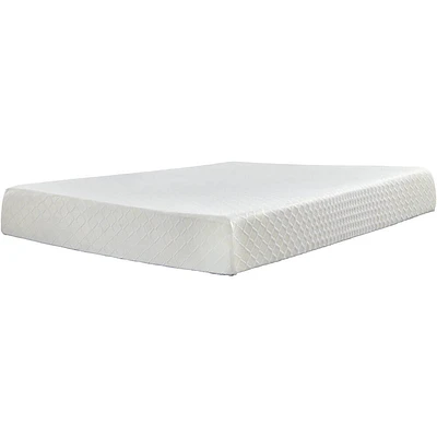 Ashley Furniture M69931 10 inch Memory Foam Bed in a Box, Queen | Electronic Express