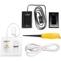 OmniMount OPK2 In-Wall Power and Cable Management System | Electronic Express