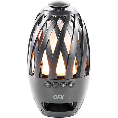 QFX BT-350 Flame LED Bluetooth Speaker | Electronic Express