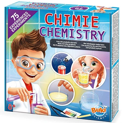 Buki 8363 Chemistry Lab with 75 Experiments | Electronic Express