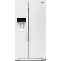 Whirlpool WRS571CIHW 21 Cu.Ft. Counter Depth Refrigerator | Electronic Express