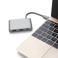 iHome IMAC-CT224AG USB-C 5 Port Hub | Electronic Express