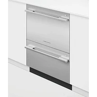 Fisher & Paykel DD24DDFTX9_N 24 inch Double DishDrawer Dishwasher | Electronic Express