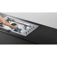 Fisher & Paykel Series 9 36 inch Stainless Steel 5 Burner Gas Cooktop | Electronic Express