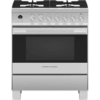 Fisher & Paykel OR30SDG6X1 3.5 cu.ft. Dual Fuel Range | Electronic Express