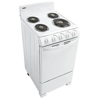 Danby DER202W 2.3 Cu. Ft. Electric Coil Range | Electronic Express