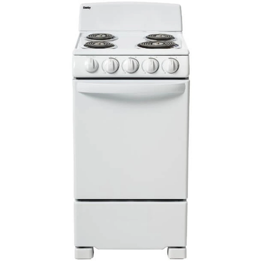 Danby DER202W 2.3 Cu. Ft. Electric Coil Range | Electronic Express