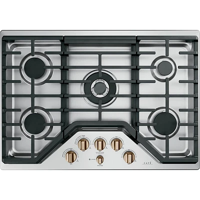 Cafe CGP95303MS2 30 inch 5 Burner Gas Cooktop | Electronic Express
