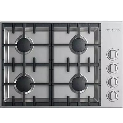 30 Inch Stainless Steel Gas Cooktop | Electronic Express