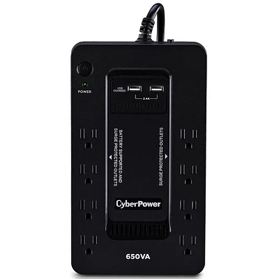 CyberPower SX650U UPS PC Battery Backup | Electronic Express