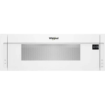 Whirlpool WML75011HW 1.1 Cu. Ft. White Over-the-Range Microwave Oven | Electronic Express