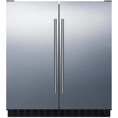Summit FFRF3070BSS 5.4 Cu. Ft. Stainless Steel Undercounter Refrigerator | Electronic Express