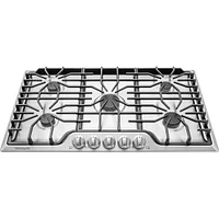 Frigidaire FFGC3626SS 36 inch Stainless 5 Burner Gas Cooktop - OPEN BOX | Electronic Express