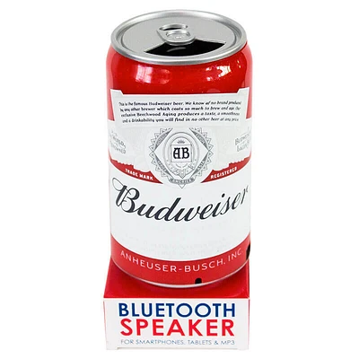 Budweiser Can Portable Bluetooth Speaker | Electronic Express