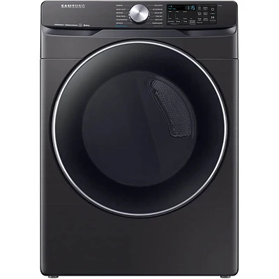 Samsung DVG45R6300V 7.5 cu.ft. Black Smart Gas Dryer | Electronic Express